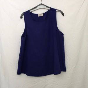 Purple Tank with Open Back
